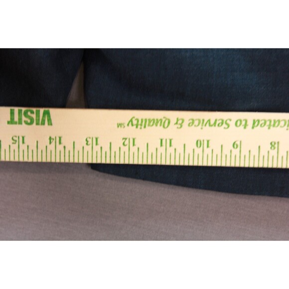 JOS A BANK Shorts Mens Tag 40 100% Linen Pleated Chino Travelers Blue (39"x7") - Picture 4 of 7